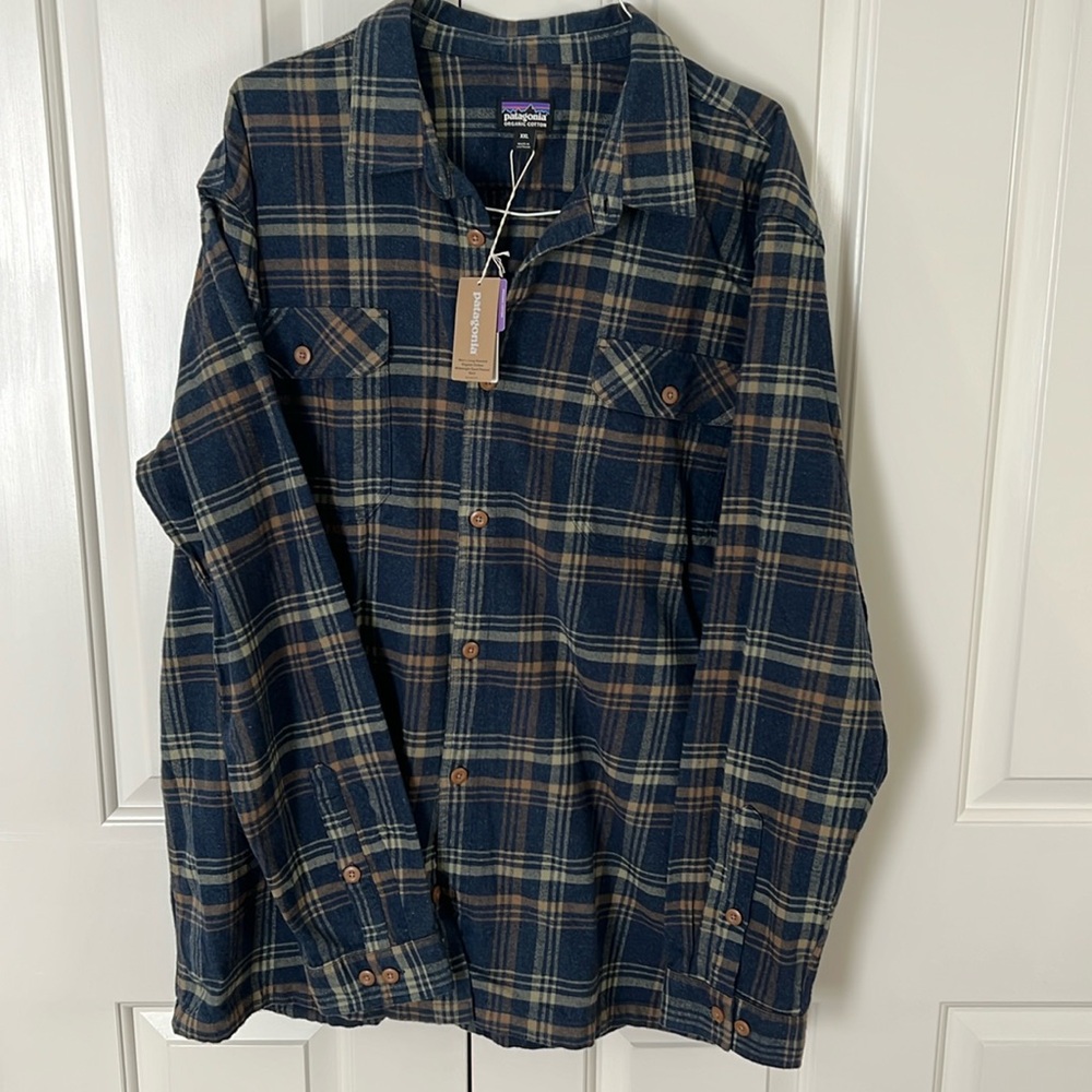 Men's NWT, XXL  Patagonia flannel
